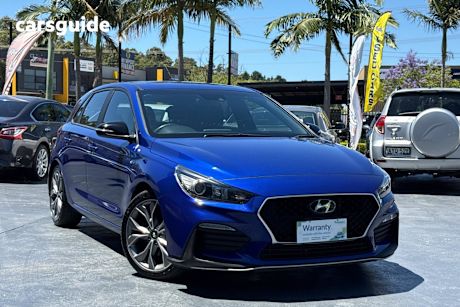 Blue 2020 Hyundai I30 Hatchback N Line