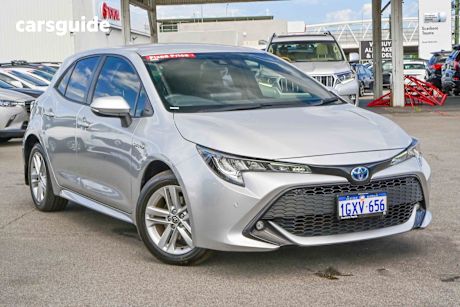 Silver 2019 Toyota Corolla Hatchback Sx (Hybrid)