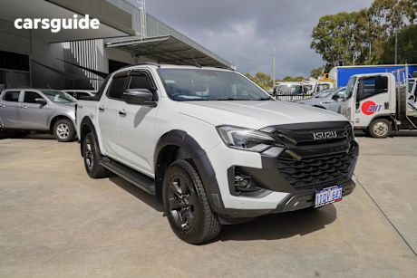 White 2025 Isuzu D-MAX Crew Cab Utility X-Terrain (4X4)