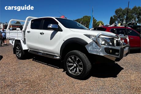 White 2016 Mazda BT-50 Dual Cab Utility Xt (4X2)