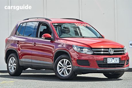 Red 2013 Volkswagen Tiguan Wagon 118 Tsi (4X2)