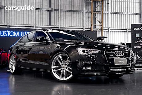 Black 2015 Audi A5 Hatchback Sportback 2.0 Tfsi Quattro