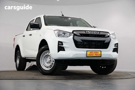 White 2021 Isuzu D-MAX Crew Cab Utility Sx (4X2)