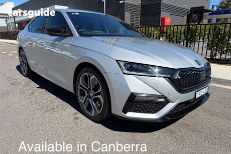 Silver 2023 Skoda Octavia Sedan Rs 180Tsi