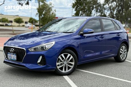 Blue 2019 Hyundai I30 Hatchback Active