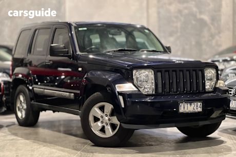 Blue 2011 Jeep Cherokee Wagon Sport (4X4)