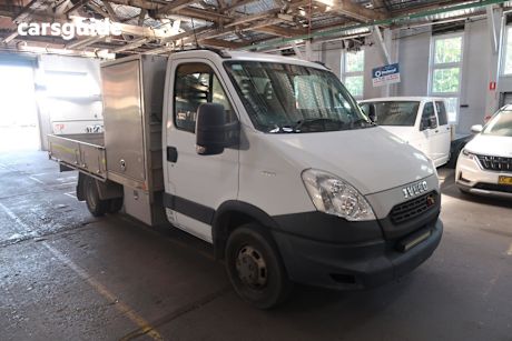White 2013 Iveco Daily Cab Chassis 45C17 Mwb