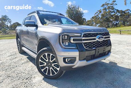 Silver 2025 Ford Ranger Double Cab Pick Up Platinum 3.0 (4X4)