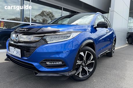Blue 2021 Honda HR-V Wagon Rs