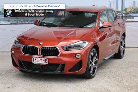 Orange 2018 BMW X2 Wagon Sdrive20I M Sport