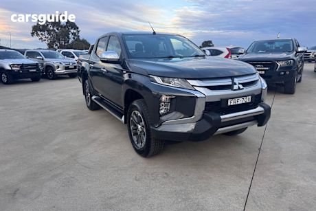 Grey 2020 Mitsubishi Triton Double Cab Pick Up Glx-R (4X4)