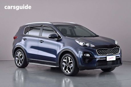 Blue 2020 Kia Sportage Wagon Sx (Fwd)