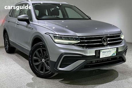 Silver 2022 Volkswagen Tiguan Wagon Allspace 132Tsi Life