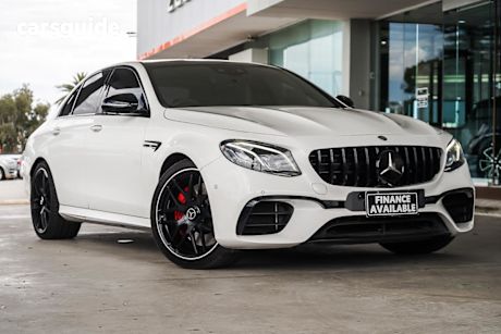 White 2020 Mercedes-Benz E63 Saloon S 4Matic+