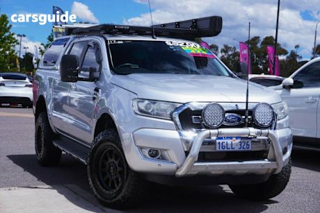 Silver 2017 Ford Ranger Dual Cab Utility Xlt 3.2 (4X4)