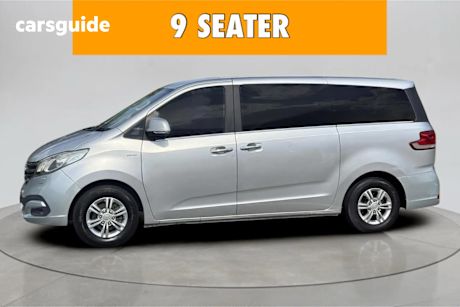 Silver 2021 LDV G10 Wagon Diesel (9 Seat Mpv)