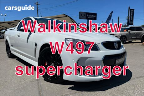White 2016 Holden UTE Utility Ss-V Redline