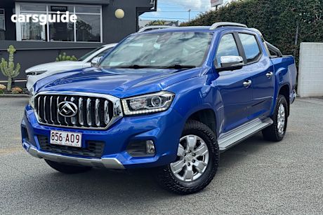 Blue 2020 LDV T60 Double Cab Utility Luxe (4X4)