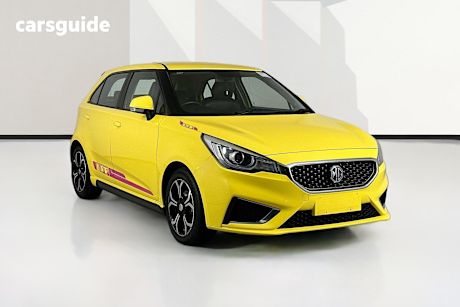 Yellow 2020 MG MG3 Hatchback Excite (With Navigation)