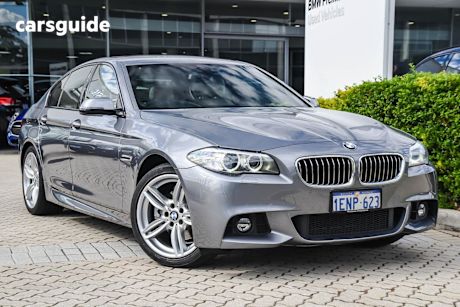 Grey 2014 BMW 520D Sedan Modern Line