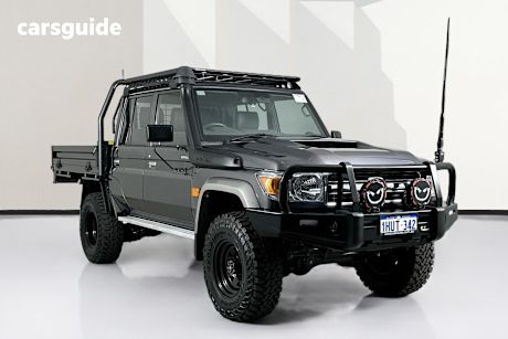 Grey 2023 Toyota Landcruiser Double Cab Chassis Lc79 Gxl