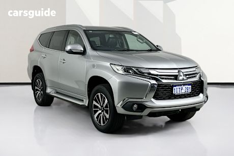 Silver 2017 Mitsubishi Pajero Sport Wagon Gls (4X4) 7 Seat