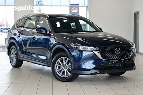 Blue 2023 Mazda CX-8 Wagon G25 Sport (Fwd)