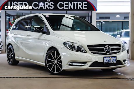 White 2014 Mercedes-Benz B250 Hatchback