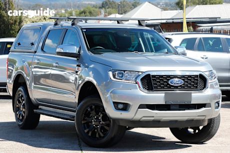 Silver 2021 Ford Ranger Double Cab Pick Up Xlt 2.0 (4X4)