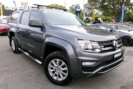 Grey 2019 Volkswagen Amarok Dual Cab Utility V6 Tdi 550 Core