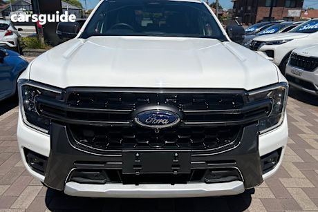 White 2023 Ford Ranger Double Cab Pick Up Wildtrak 2.0 (4X4)