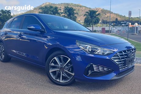 Blue 2020 Hyundai I30 Hatchback Active