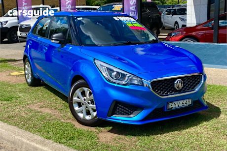 Blue 2022 MG MG3 Hatchback Core
