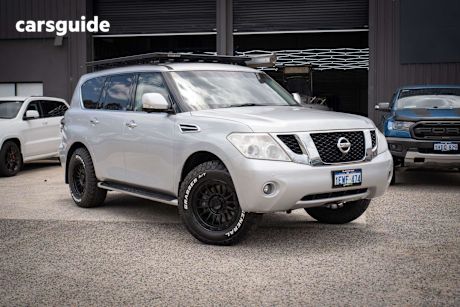 Silver 2015 Nissan Patrol Wagon Ti (4X4)