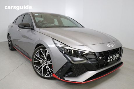 Silver 2022 Hyundai I30 Sedan N Premium