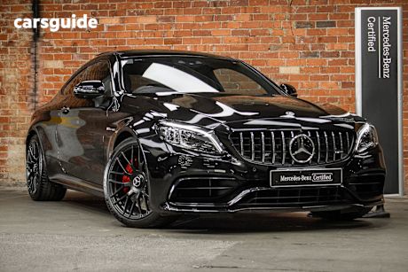 Black 2021 Mercedes-Benz C63 Coupe S