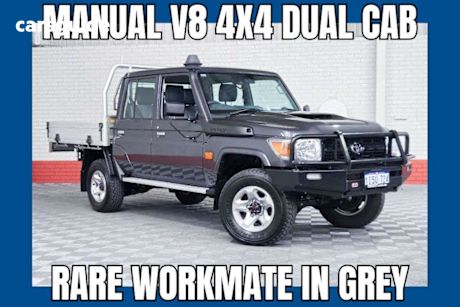 Grey 2023 Toyota Landcruiser Double Cab Chassis Lc79 Workmate
