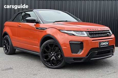 Orange 2016 Land Rover Range Rover Evoque Convertible TD4 180 SE DYNAMIC 4X4