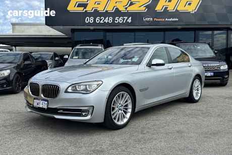 Silver 2014 BMW 730D Sedan