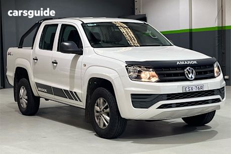 White 2022 Volkswagen Amarok Dual Cab Utility Tdi420 Core 4Motion