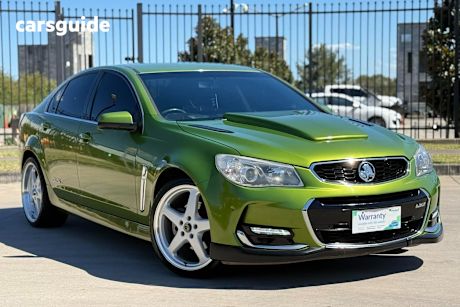 Green 2016 Holden Commodore Sedan Ss-V