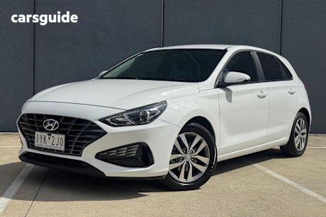 White 2020 Hyundai I30 Hatchback Active