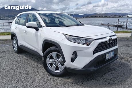 White 2021 Toyota RAV4 Wagon Gx (2Wd)