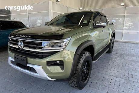 Green 2025 Volkswagen Amarok Dual Cab Utility Style Tdi600 4Motion