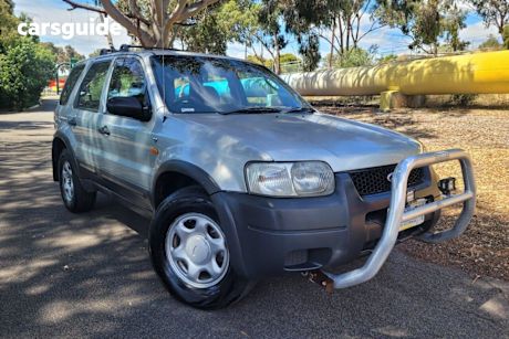 Silver 2004 Ford Escape Wagon Xls