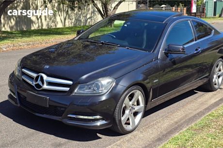 Black 2011 Mercedes-Benz C250 Coupe Be