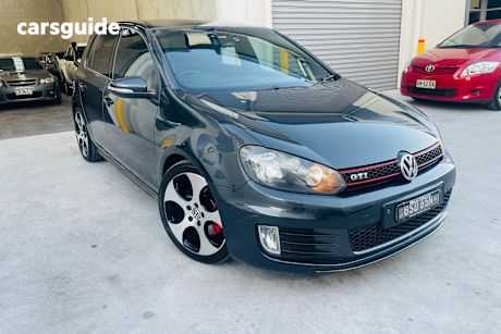Grey 2012 Volkswagen Golf Hatchback Gti