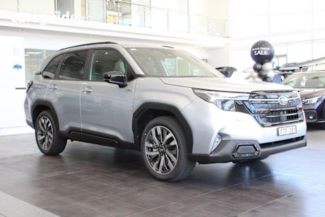 Silver 2025 Subaru Forester Wagon Hybrid Touring (Awd)