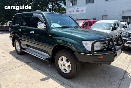 Green 2004 Toyota Landcruiser Wagon Gxl (4X4)