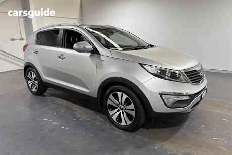 Silver 2012 Kia Sportage Wagon Platinum (Awd)